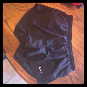 Black nike shorts